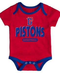 Detroit Pistons Baby Red Onesie Creeper
