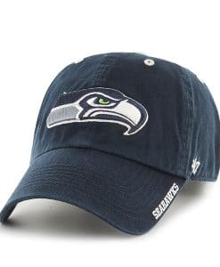 Seattle Seahawks 47 Brand Navy Ice Adjustable Hat