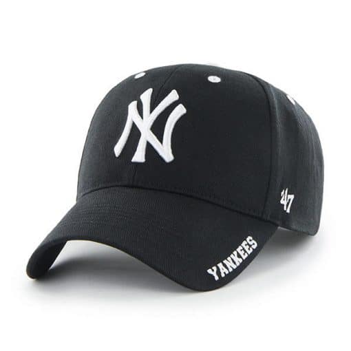 New York Yankees 47 Brand Black Frost Adjustable Hat
