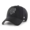 San Francisco Giants 47 Brand Black MVP Adjustable Hat