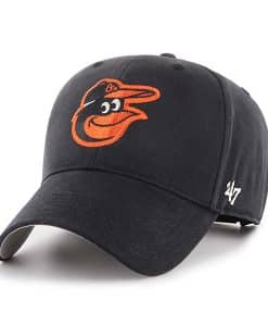 Baltimore Orioles KIDS 47 Brand Black MVP Adjustable Hat