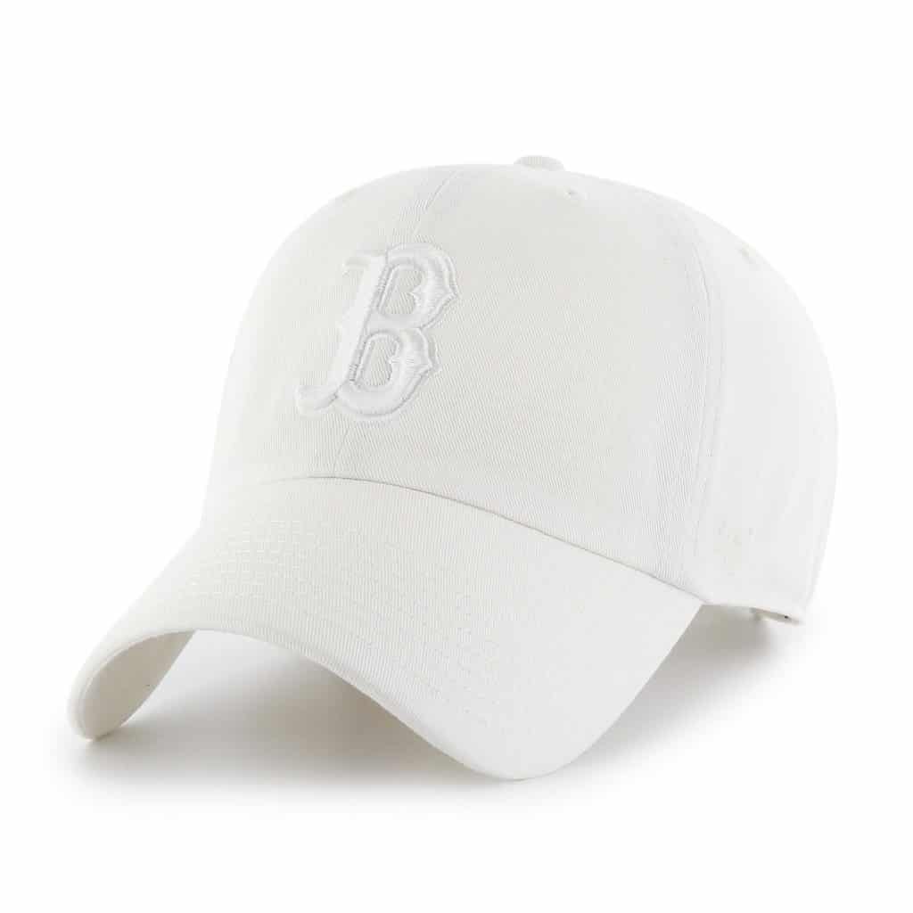 white boston red sox cap