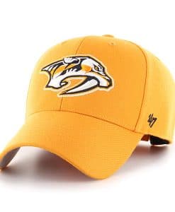 Nashville Predators 47 Brand MVP Gold Clean Up Adjustable Hat