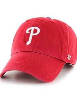 Philadelphia Phillies 47 Brand Red Home Clean Up Adjustable Hat