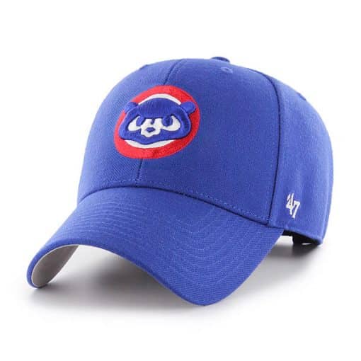 Chicago Cubs 47 Brand Royal Cooperstown MVP Adjustable Hat