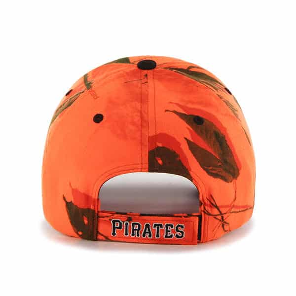 blaze orange steelers hat