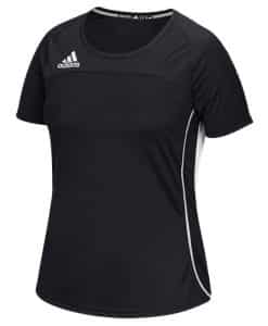 Women's Adidas Black Climacool Utility Short Sleeve Jersey Shirt