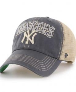 New York Yankees 47 Brand Vintage Navy Tuscaloosa Clean Up Adjustable Hat