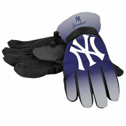 New York Yankees Men's Big Logo Insulated Gloves