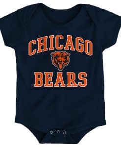 Chicago Bears Baby Navy Onesie Creeper