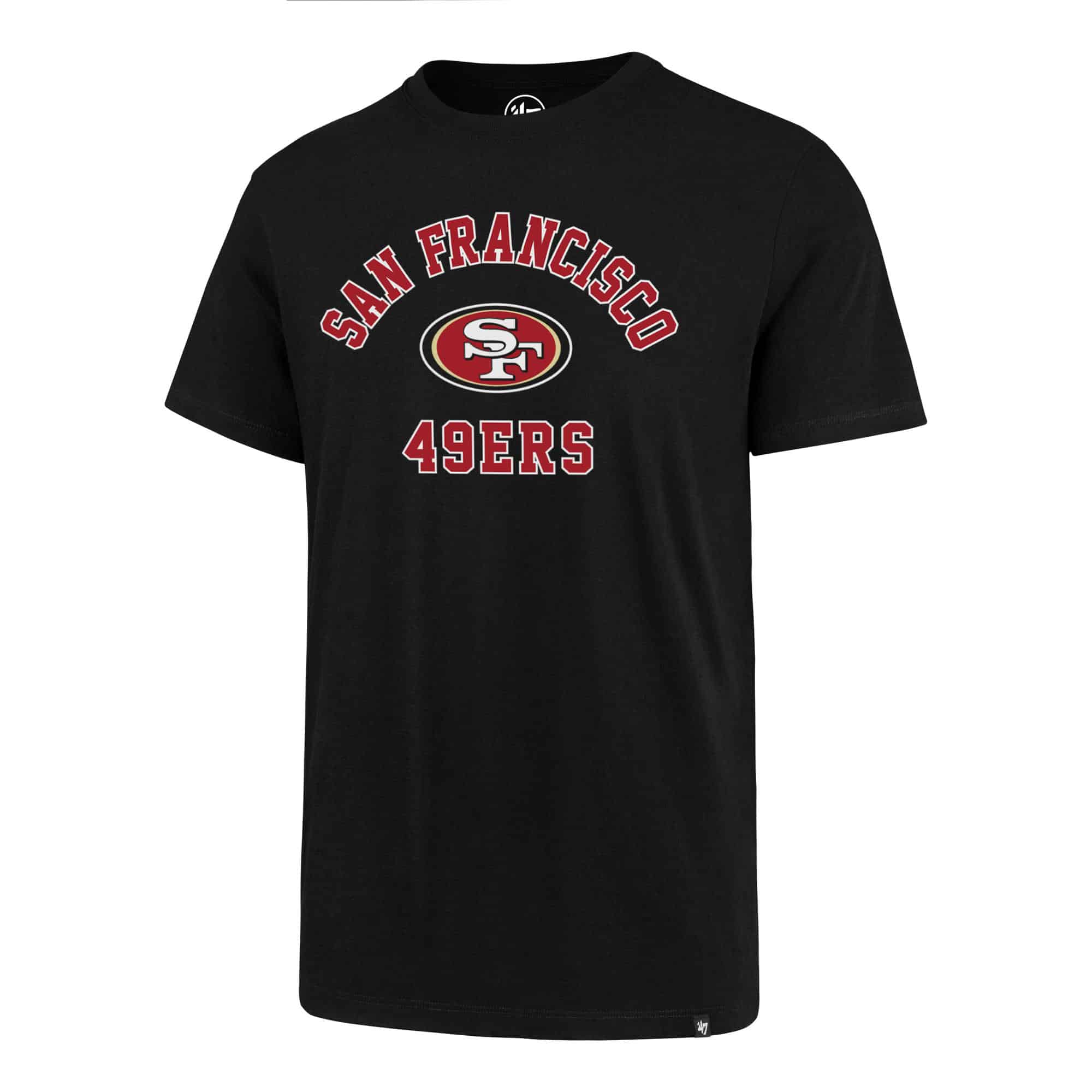 San Francisco 49ers Men's 47 Brand Black Rival T-Shirt Tee - Detroit ...
