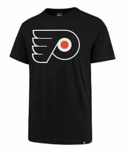 Philadelphia Flyers Men's 47 Brand Black Rival T-Shirt Tee