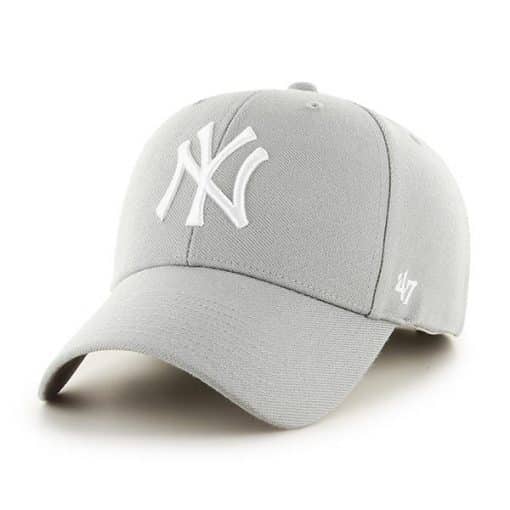 New York Yankees 47 Brand Gray MVP Adjustable Hat