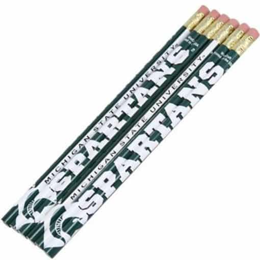 Michigan State Spartans Pencil 6 Pack