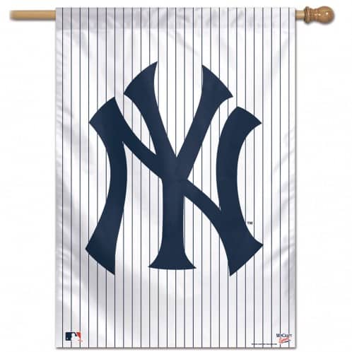New York Yankees Pinstripes 28"x40" Vertical Flag
