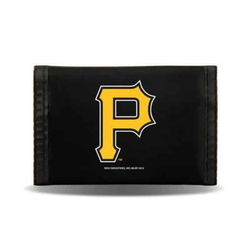 Pittsburg Pirates Nylon Trifold Wallet