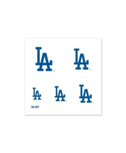 Los Angeles Dodgers Fingernail Tattoos