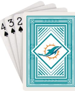 Miami Dolphins Playing Cards