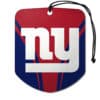 New York Giants Air Freshener 2 Pack Shield Design