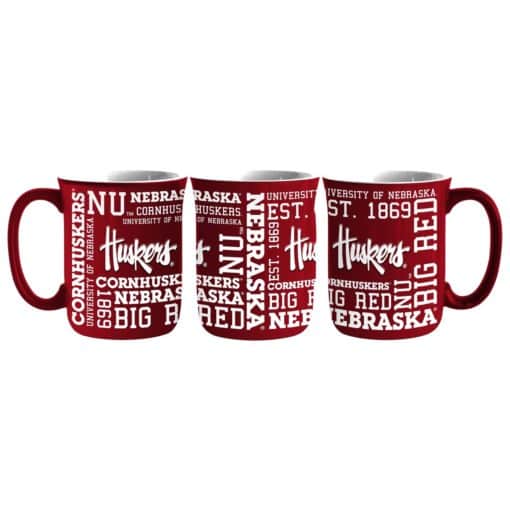 Nebraska Cornhuskers Mug 17oz Spirit Style