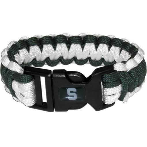 Michigan State Spartans Unisex Survival Bracelet