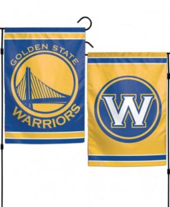 Golden State Warriors 12.5"x18" 2 Sided Garden Flag