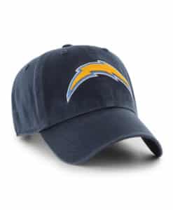 Los Angeles Chargers 47 Brand Navy Clean Up Adjustable Hat