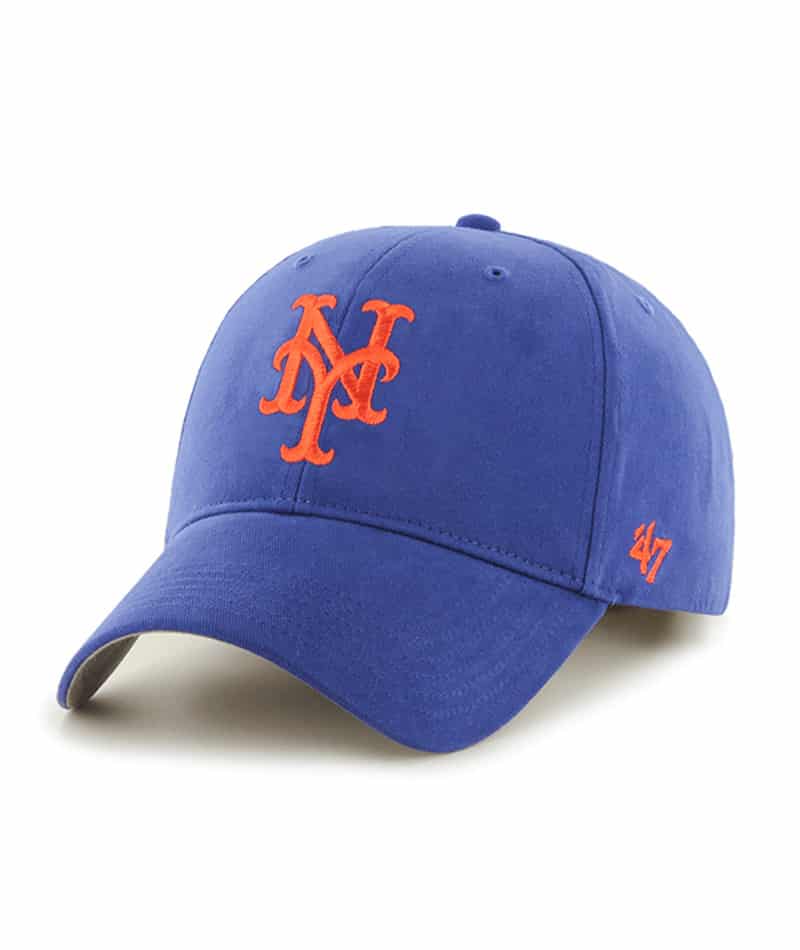 New York Mets INFANT 47 Brand Blue MVP Stretch Hat - Detroit Game Gear