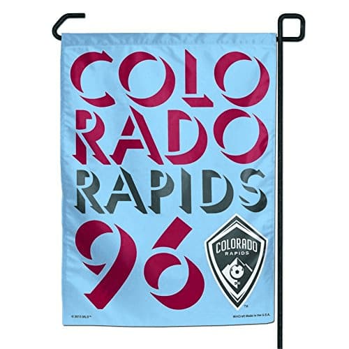Colorado Rapids 11"x15" Garden Flag