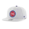 Detroit Pistons 47 Brand Gray Boreland Snapback Hat