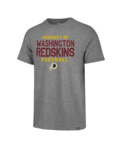 Washington Redskins Men's 47 Brand Vintage Gray T-Shirt Tee