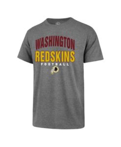 Washington Redskins Men's 47 Brand Slate Gray T-Shirt Tee