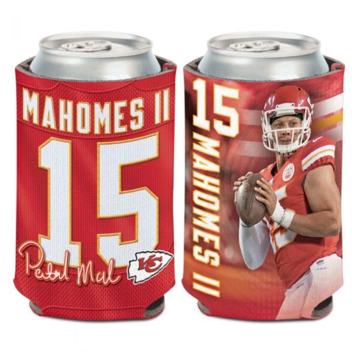 Kansas City Chiefs 12 oz Red Patrick Mahomes II Can Cooler Holder