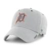 Detroit Tigers 47 Brand Ice Gray Clean Up Adjustable Hat