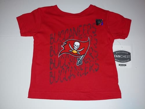Tampa Bay Buccaneers Baby Red T-Shirt Tee