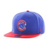 Chicago Cubs 47 Brand Blue Red Classic Sure Shot Hat