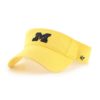 Michigan Wolverines 47 Brand Yellow Clean Up Adjustable Visor