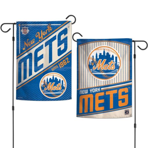 New York Mets 12.5″x18″ 2 Sided Cooperstown Garden Flag