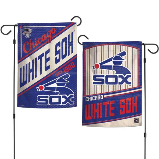 Chicago White Sox 12.5″x18″ 2 Sided Cooperstown Garden Flag