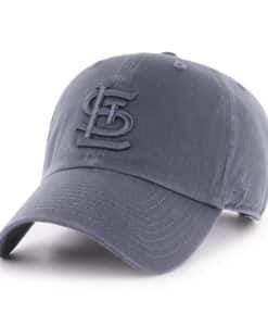 St. Louis Cardinals 47 Brand All Vintage Navy Clean Up Adjustable Hat
