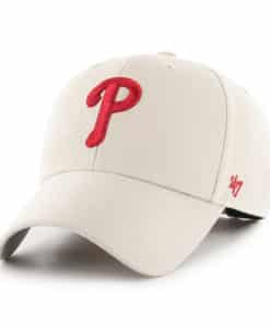 Philadelphia Phillies 47 Brand Bone MVP Adjustable Hat