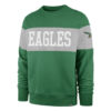 Philadelphia Eagles Men's 47 Brand Classic Green Crew Long Sleeve Sweatshirt