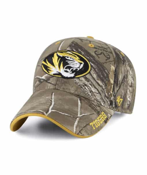Missouri Tigers 47 Brand Realtree Camo Frost MVP Adjustable Hat