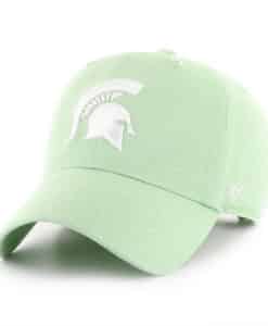 Michigan State Spartans Women's 47 Brand Hemlock Green Clean Up Adjustable Hat