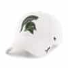 Michigan State Spartans Women's 47 Brand Sparkle White Clean Up Adjustable Hat