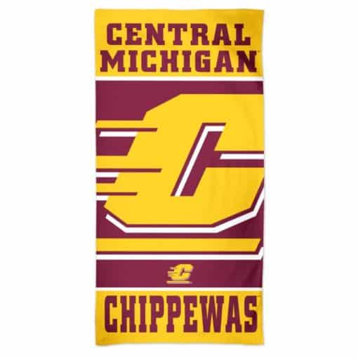 Central Michigan Chippewas 30" x 60" Cooperstown Spectra Beach Towel
