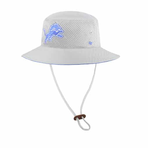 Detroit Lions 47 Brand Gray Panama Bucket Hat