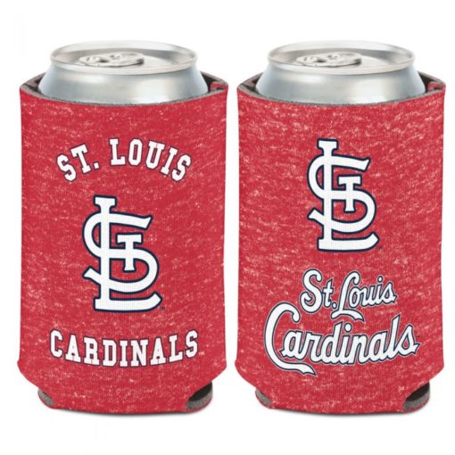 St. Louis Cardinals 12 oz Heather Red Can Cooler Holder