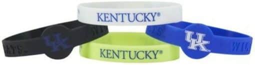 Kentucky Wildcats Bracelets 4 Pack Silicone