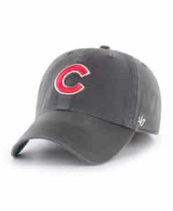 Chicago Cubs 47 Brand Graphite Franchise Fitted Hat